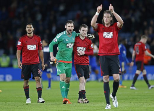 West Brom 10 points adrift after losing 2-1 to Bournemouth