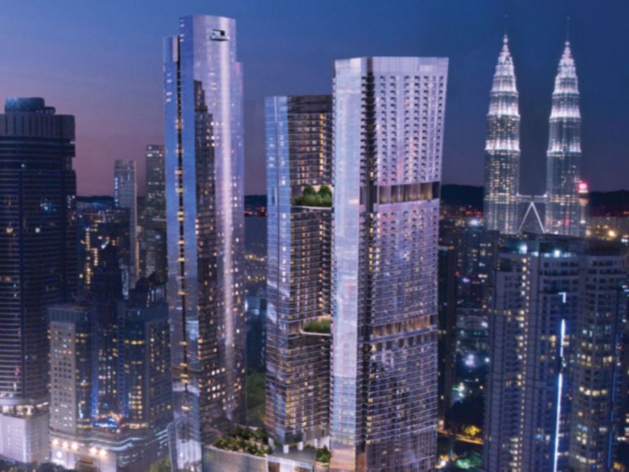 The 8 Conlay project has a gross development value of RM5.4 billion. Image credit: kskland.my