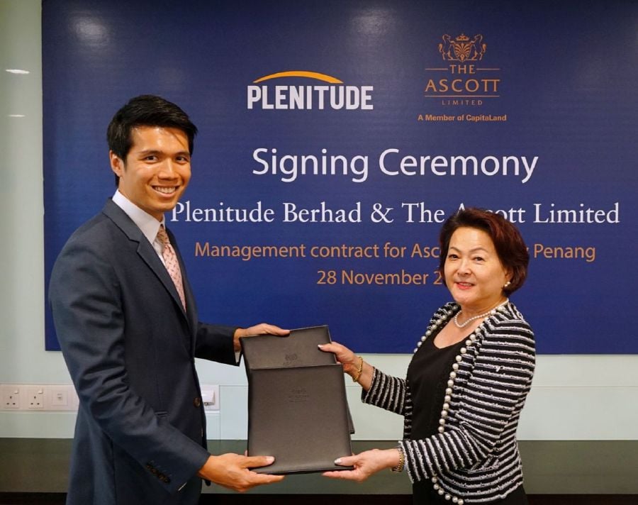  Ascott’s Regional General Manager for Singapore, Malaysia & Indonesia and VP Strategic Planning, Ervin Yeo said Ascott Gurney Penang will be conceptualised and designed with today's modern travellers in mind and will offer guests a quality hospitality experience in one of the most hospitable cities in Malaysia. (Pics courtesy of The Ascott)