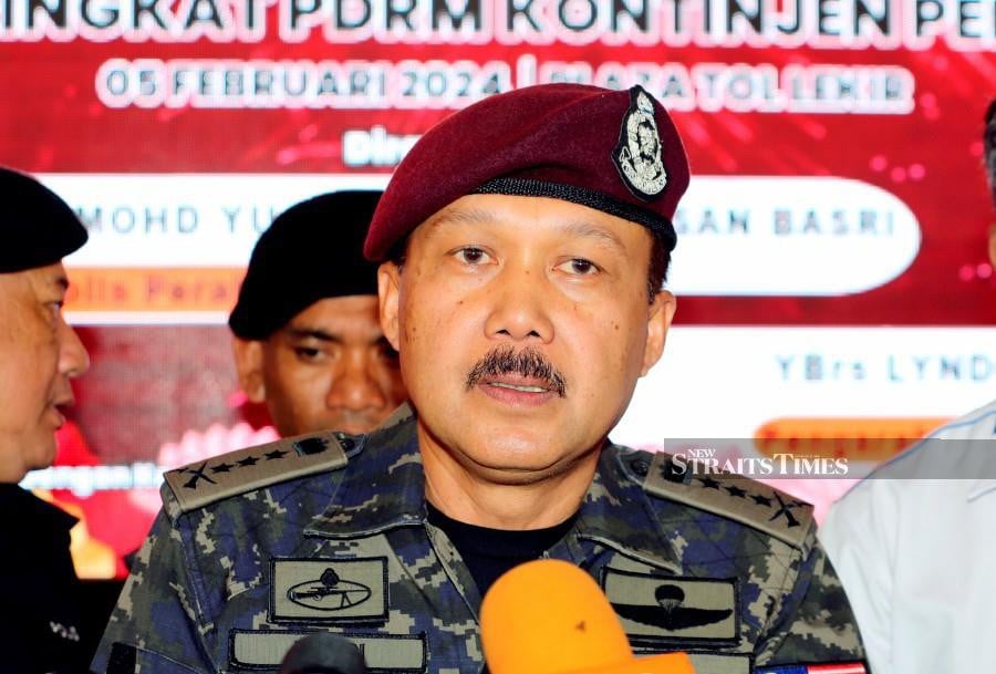 Perak police chief Datuk Seri Mohd Yusri Hassan Basri. NSTP/L.MANIMARAN 