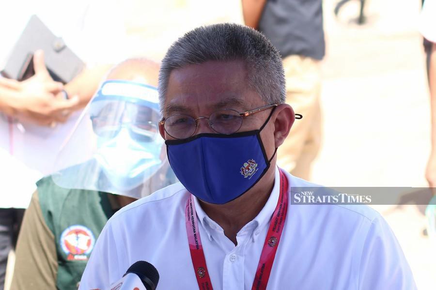 Health Minister Datuk Seri Dr Adham Baba. - NSTP file pic