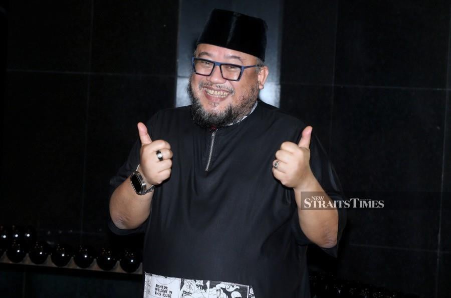  Renowned actor and film director Datuk Afdlin Shauki has been appointed as an adjunct professor at the School of Creative Industry Management and Performing Arts (Scimpa), Universiti Utara Malaysia (UUM). Pic by NSTP/HAIRUL ANUAR RAHIM