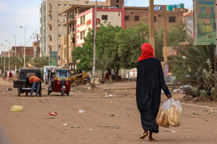 Explosions rocked the Sudanese capital Khartoum on April 18, the fourth day of fighting that has claimed nearly 200 lives despite growing international calls for an end to hostilities that have spawned increasing lawlessness. - AFP Pic