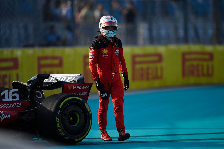 Verstappen Quickest, Leclerc Crashes In Miami Grand Prix Practice | New ...