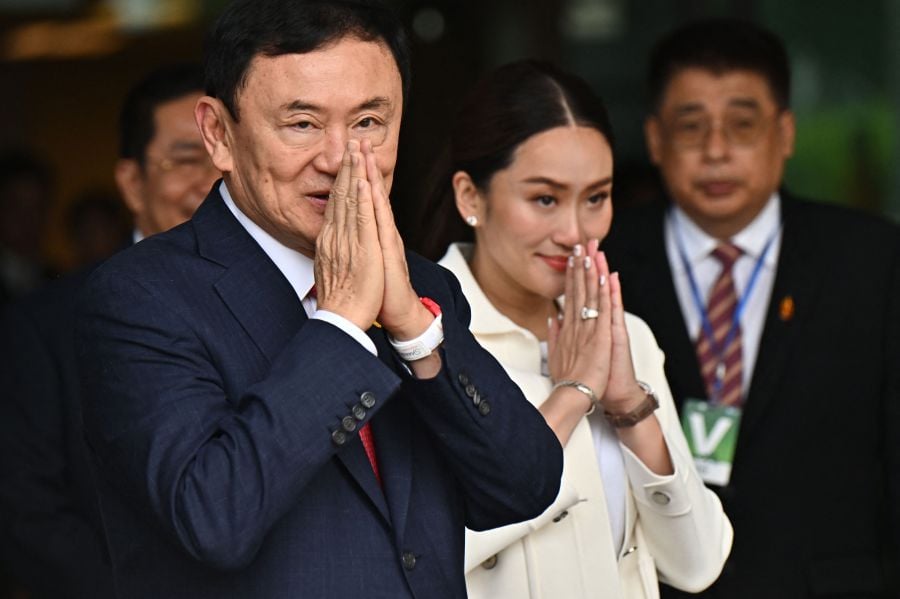 Thailand's ex-PM Thaksin jailed on return from exile | New Straits ...