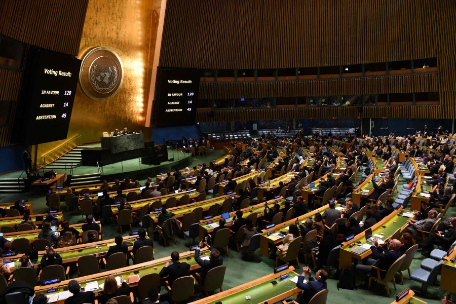 Malaysia Commends The 121 Countries That Stood Up For Gaza In UNGA ...