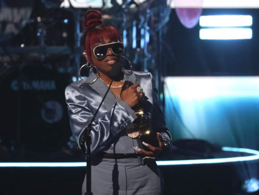 Missy Elliott speaks onstage at 2023 Black Music Honors at Cobb Energy Performing Arts Centre on May 19, 2023 in Atlanta, Georgia. - AFP Pic