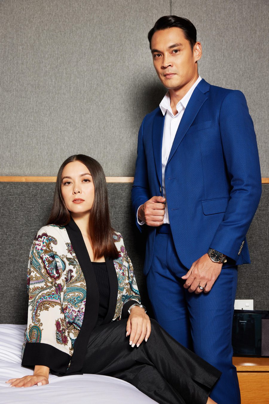 Siti Saleha and Hisyam Hamid play the leading roles in Amazon Original’s ‘That Cover Girl.’ Photo courtesy of Prime Video