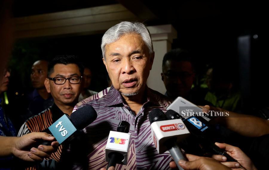 Deputy Prime Minister Datuk Seri Dr Ahmad Zahid Hamidi has reminded members of parliament (MPs) regarding the significance of historical cognisance when making claims. NSTP/MOHD FADLI HAMZAH