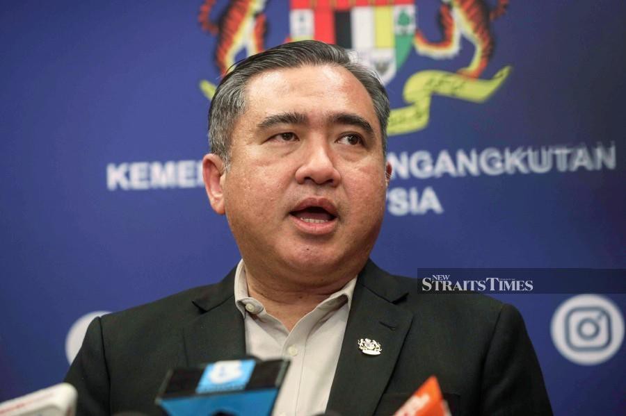 Transport Minister Anthony Loke said the free service could begin when Parliament convenes on Feb 13. -NSTP/MOHD FADLI HAMZAH