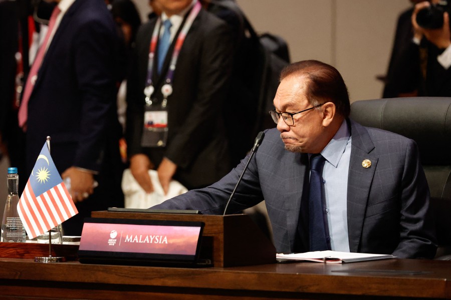 Prime Minister Datuk Seri Anwar Ibrahim said through the annual Asean Summit and Related Summits involving its dialogue partners, or known as the Asean "Plus platforms" consisting of superpowers, it could lead the way for amicable solutions on pressing issues. - AFP pic