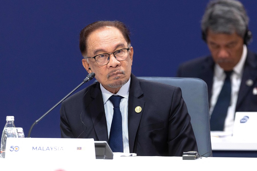 Prime Minister Anwar Ibrahim attending the Leaders Plenary at the ASEAN-Australia Special Summit 2024 in Melbourne. 