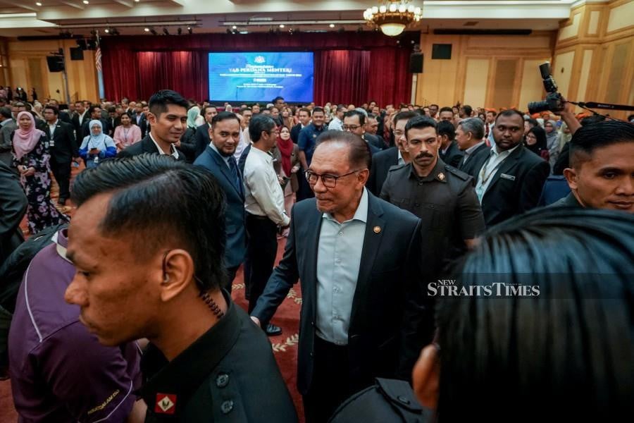 Prime Minister Datuk Seri Anwar Ibrahim said Malaysia maintains its steadfast commitment to uphold diplomacy and refrain from endorsing hostility towards any nation. NSTP/Asyraf Hamzah