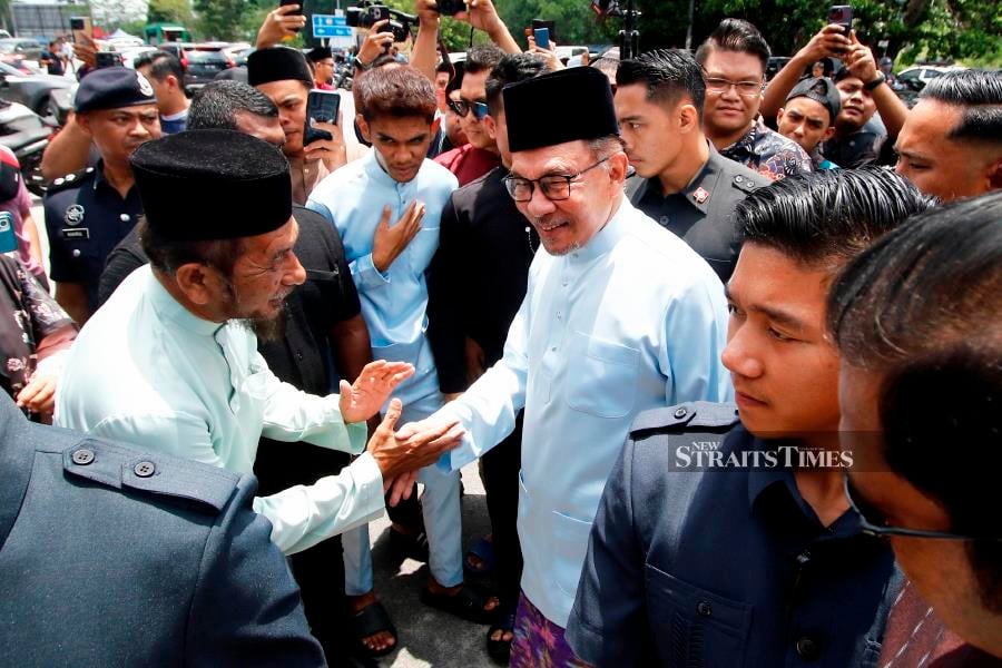 Prime Minister Datuk Seri Anwar Ibrahim said the government’s focus was on stability and economic growth when setting conditions. - NSTP/AIZUDDIN SAAD