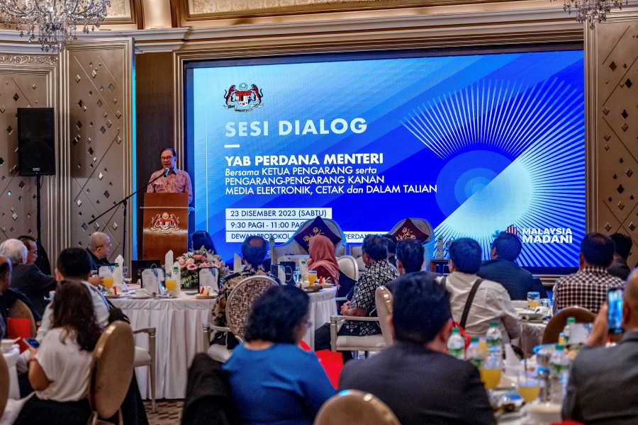 Prime Minister Anwar Ibrahim today highlighted the ongoing efforts to hold certain influential figures accountable for corruption. - Pic courtesy from PMO