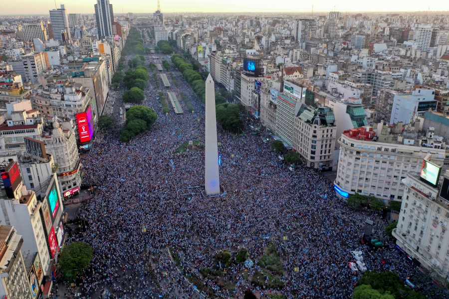 Argentina erupts in joy after team reaches World Cup final