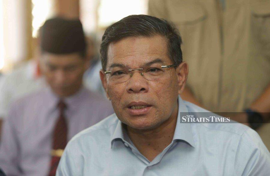 Saifuddin said all parties should allow the due process to take place since the Appellate Court has allowed the Attorney General’s appeal for a stay of execution.  - NSTP/SYAHARIM ABIDIN