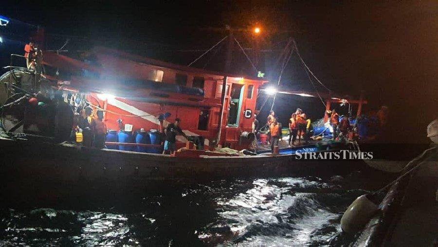 MMEA: Crack in bow caused boat to sink | New Straits Times | Malaysia ...