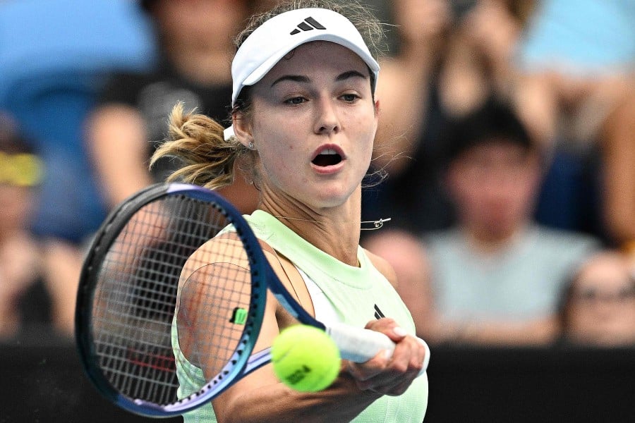 Anna Kalinskaya ousts Sloane Stephens in Australian Open | New Straits ...