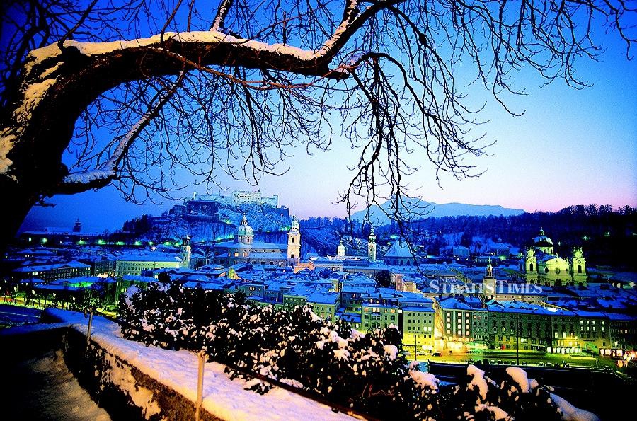Salzburg in winter. PICTURES BY DAVID BOWDEN
