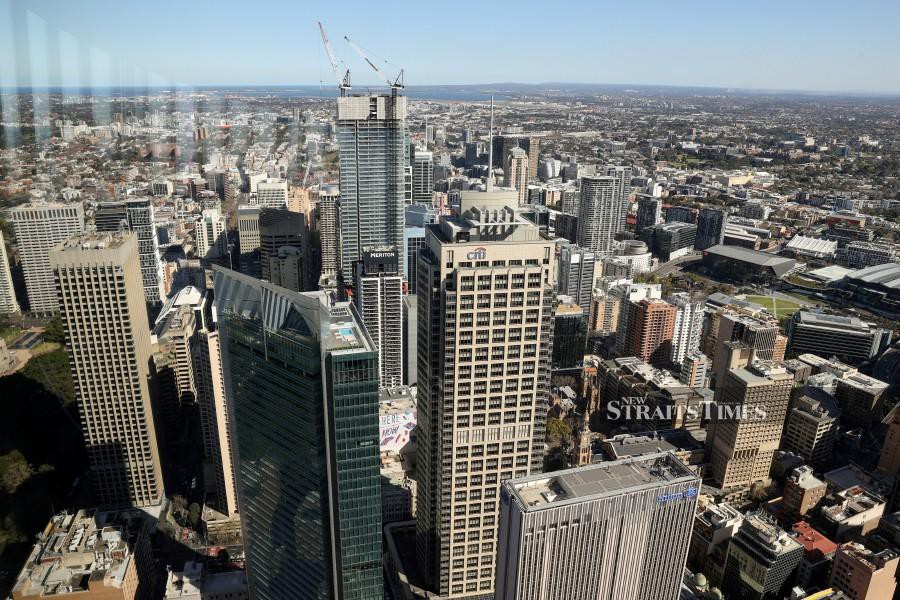A view of the city centre is seen. REUTERS/Loren Elliott