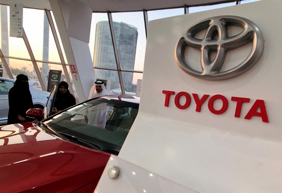 The 2025 Camry will combine a 2.5-liter gasoline engine with an electric drive system tuned to deliver more power in both front-wheel drive and all-wheel drive versions of the car, Toyota said. -- Reuters photo