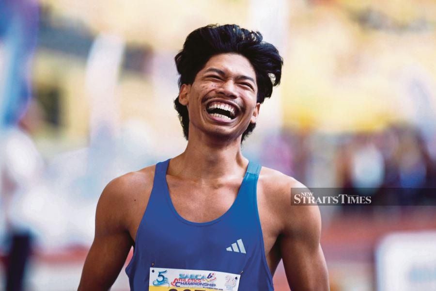 Azeem Fahmi will make his Olympic debut at the Paris Games later this month. NSTP FILE PIC