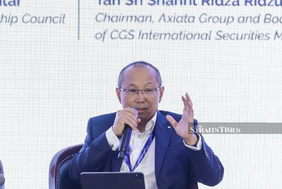 Bursa Malaysia chairman Tan Sri Abdul Wahid Omar said Bumiputera companies only represented seven per cent of public-listed companies as of 2022. NSTP/ASWADI ALIAS