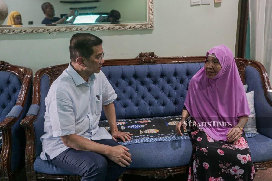 The former Gombak member of parliament said he was not a stranger in the seat as he had been the Hulu Klang state assemblyman from 1999 to 2014 and the people there were familiar with him. - NSTP/HAZREEN MOHAMAD