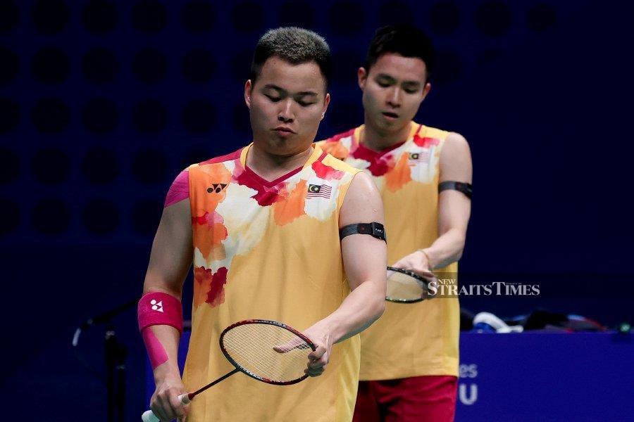 Having secured their long-awaited breakthrough on the World Tour recently, Aaron Chia-Soh Wooi Yik now aim to achieve another milestone by becoming the world No. 1 for the first time. NSTP FILE PIC