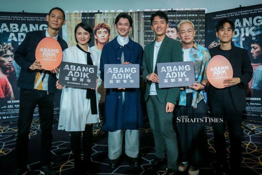 Award-winning Malaysian film 'Abang Adik', stormed the Taiwanese box office, amassing a staggering NTD40 million (RM5.95 million) within just 10 days since its premiere on December 1. - NSTP/ASYRAF HAMZAH