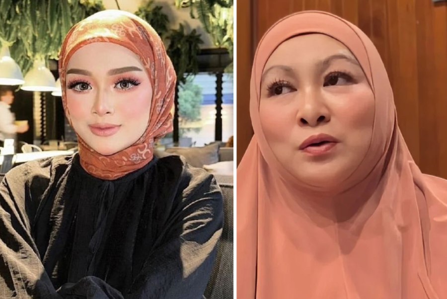 Abby Abadi (right) is perplexed by her daughter Marissa Dania Hakim’s drastic change in personality. – Pics from IG
