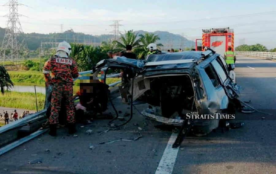 Three Die In Accident In Semanggol 