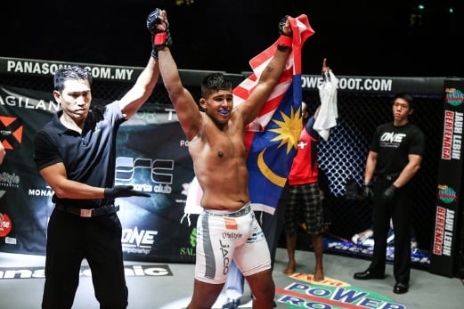  MMA Msian Agilan still undefeated in ONE Championship 