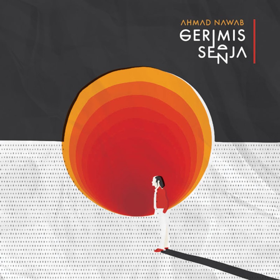 Liana Azwa designed Ahmad Nawab’s Gerimis Senja who was inspired by 50’s-style design, with modern minimalistic figures whilst still looking like they belong in this era.