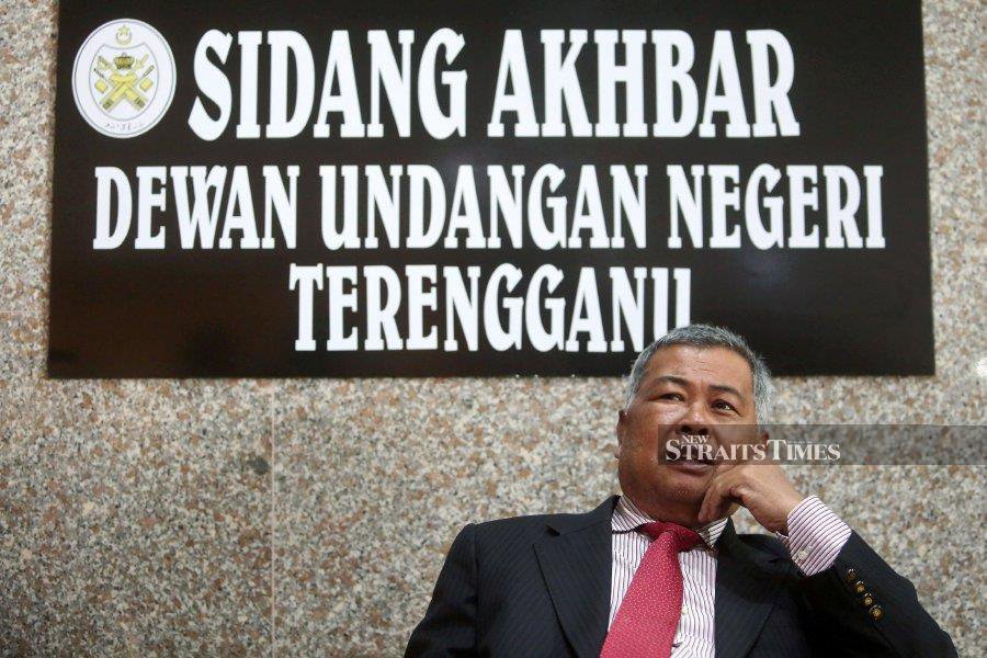 Datuk Seri Ahmad Said and wife To' Puan Norliza Mahmud, tested positive for Covid-19. -NSTP/File pic