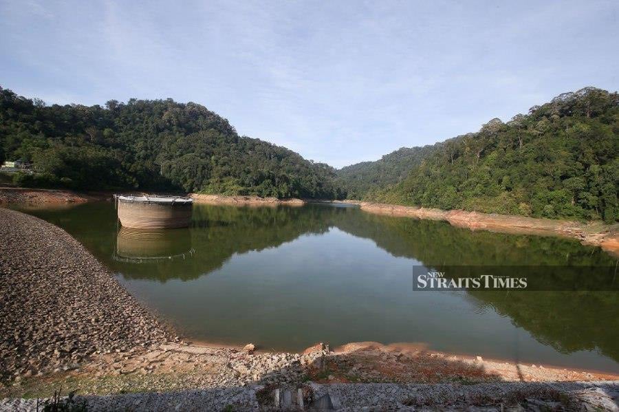 The water level at the Air Itam Dam on Penang island has decreased to 66.7 percent, but it is still sufficient to supply water for up to 66 days, including during the scheduled four-day water supply disruption in the state starting January 10. - NSTP/MIKAIL ONG