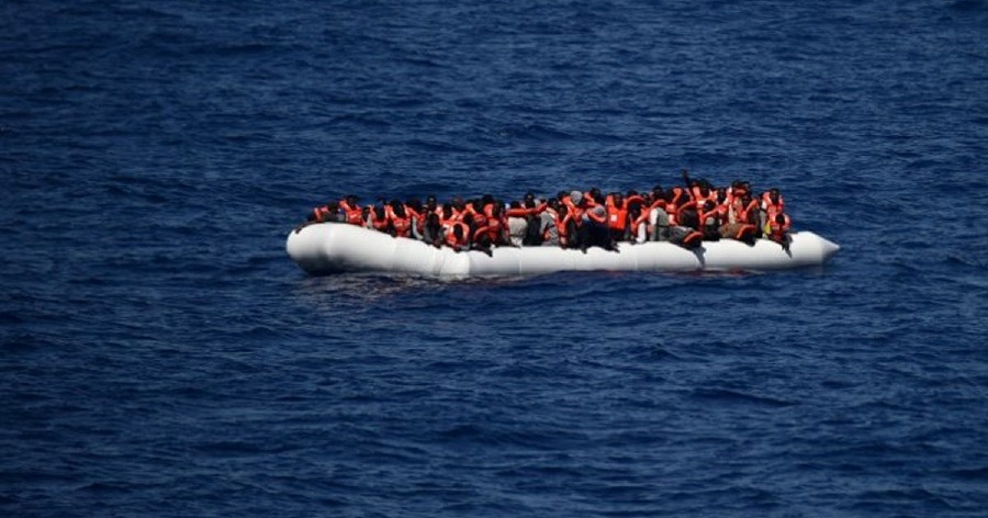 A commercial tanker, Alegria 1, rescued four people from a life raft in the Mediterranean early Saturday morning, the Doctors Without Borders charity said.- Pic credit www.anews.com.tr