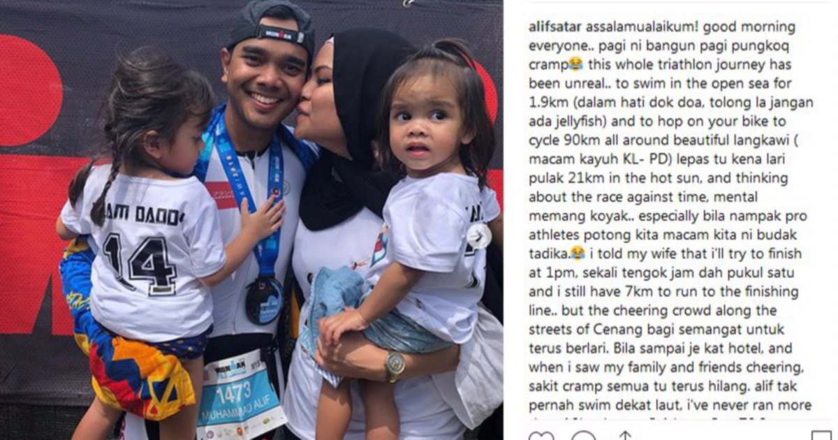 Showbiz Alif Satar Takes On Ironman Lives To Tell The Tale