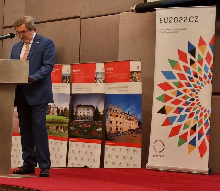 Ambassador of the Czech Republic to Malaysia Milan Hupcej at the reception and launch of the Czech Presidency of the Council of the European Union. - Pic credit Facebook Czech Embassy Kuala Lumpur