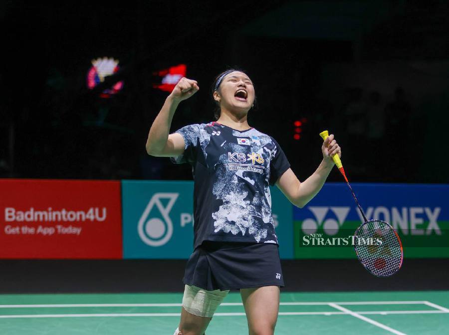 The Paris Olympics is only in July but South Korea’s An Se Young is already considered the favourite for the women’s singles badminton gold. - NSTP/ASWADI ALIAS