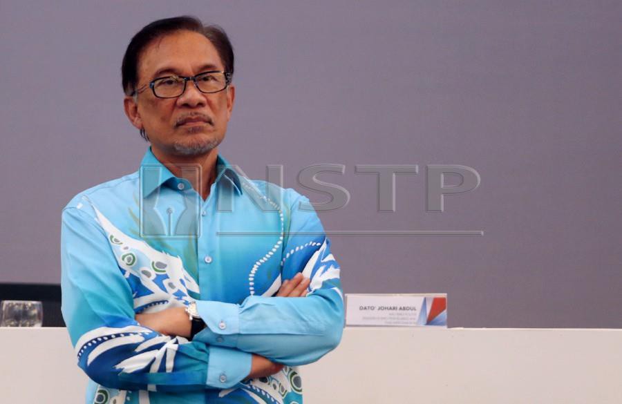  Parti Keadilan Rakyat (PKR) president Datuk Seri Anwar Ibrahim said the appointment was to protect the interests of all party members and not just one party. NSTP/MOHAMAD SHAHRIL BADRI SAALI
