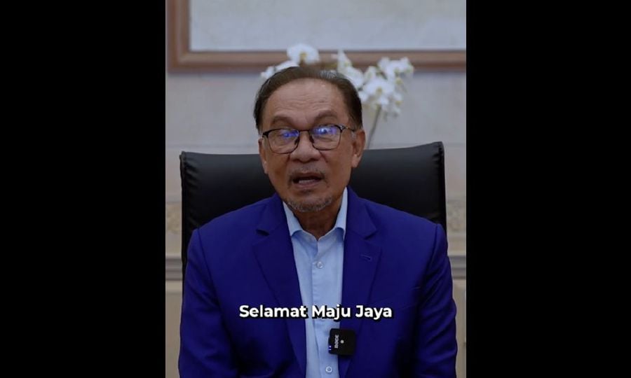 Prime Minister Datuk Seri Anwar Ibrahim called on Malaysians to rally behind our national athletes as they depart to Paris for the 2024 Olympics. - Screengrab from Anwar Ibrahim’s Facebook