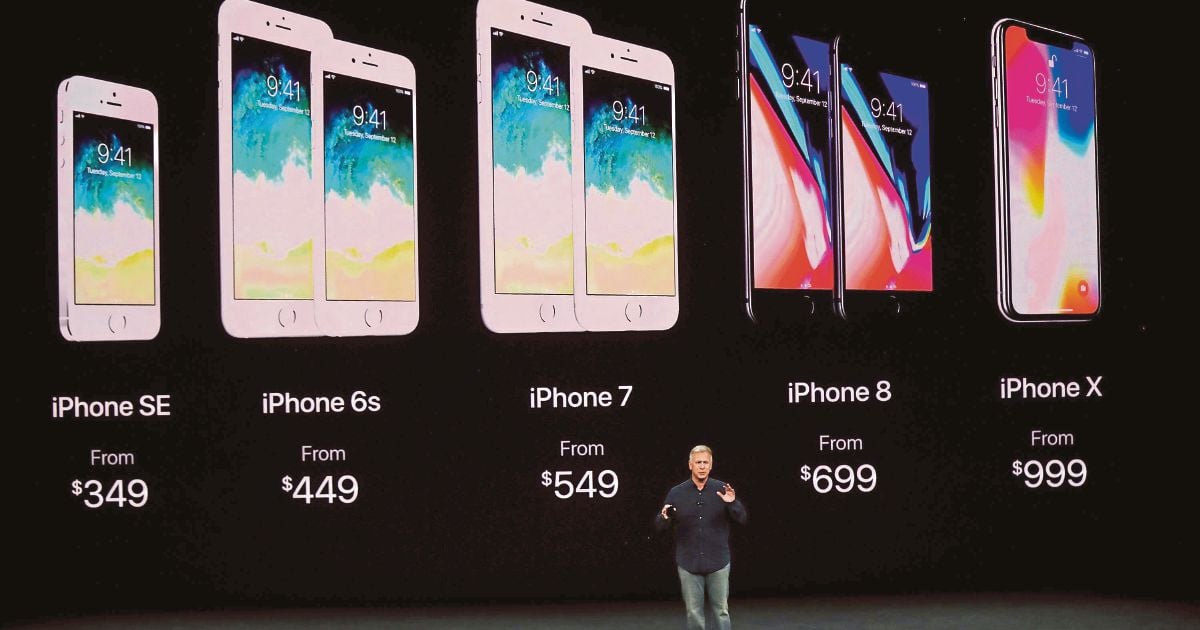 Apple's iPhone X priced at RM4,200, iPhone 8 from RM2,900 ...