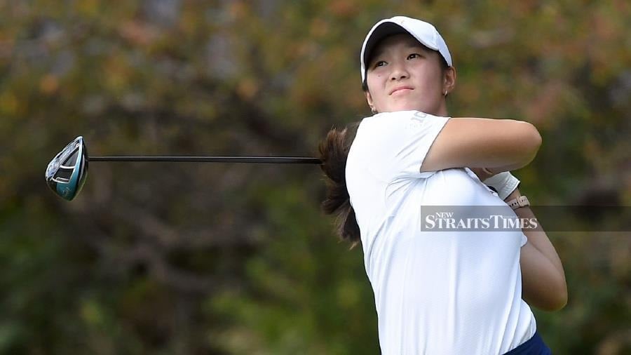 Malaysian golfer Ashley Lau wrapped up the year with a creditable top-20 finish at the Simone Asia-Pacific Cup in Indonesia today. - NSTP file pic