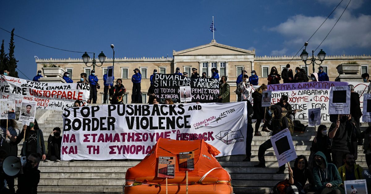 Hundreds Protest In Athens Against Migrant Pushbacks | New Straits Times