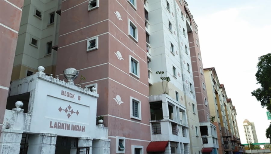 The majority of auctions in Johor Bharu are for high-rises, usually in less well-known developments.