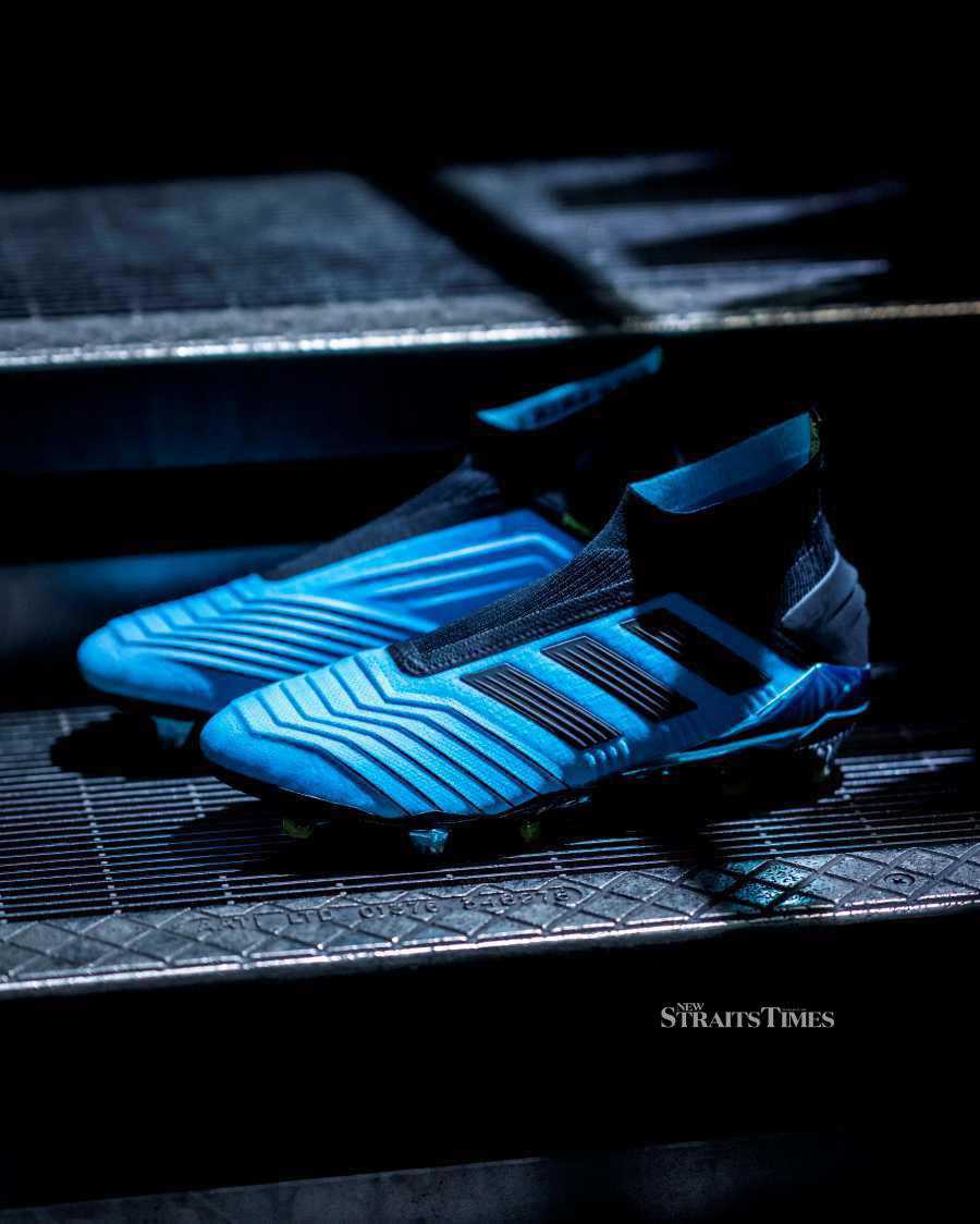 The new Predator boots from Adidas.
