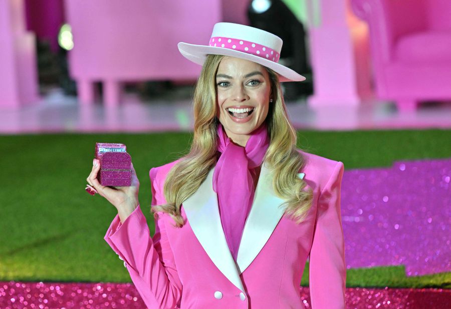 Australian actress Margot Robbie poses for a photo during a pink carpet event to promote her new film "Barbie" in Seoul on July 2, 2023. - Vietnam has banned the upcoming "Barbie" movie from cinemas over scenes featuring a map of the South China Sea showing Beijing's claims in the flashpoint waters, state media reported July 3. - AFP file pic