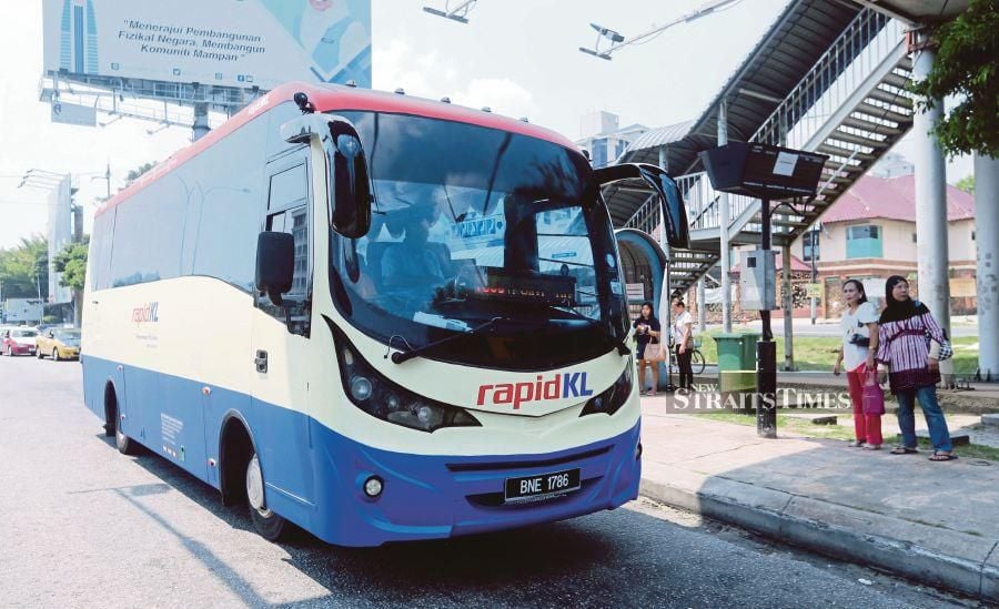 Rapid Bus Sdn Bhd has announced rearrangement of certain routes to optimise resources and assets as the company faced a variety of challenges due to the Covid-19 pandemic. - NSTP file pic